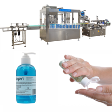 Automatic 500ml 2000ml hand sanitizer pump bottle filling machine gel liquid soap bottling machine